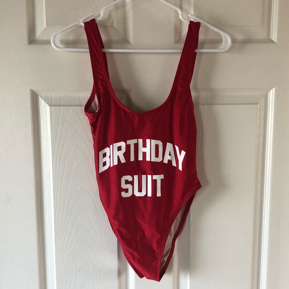 Private Party One Piece “Birthday Suit”
